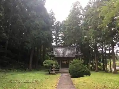 天鷺神社の本殿・本堂