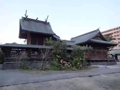 須衛都久神社の本殿