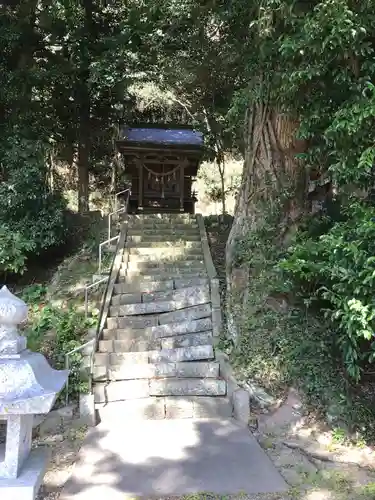 染羽天石勝神社の末社