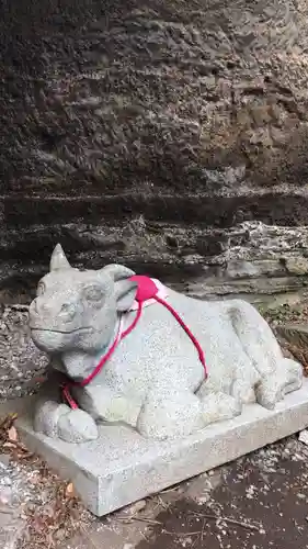 釋尊寺の狛犬