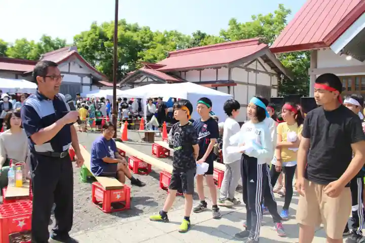 釧路一之宮 厳島神社のお祭り