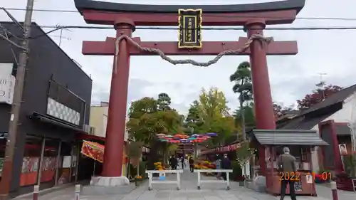 笠間稲荷神社の鳥居