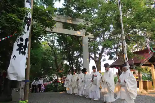 釧路一之宮 厳島神社のお祭り