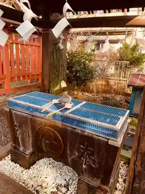 幸宮神社の手水舎