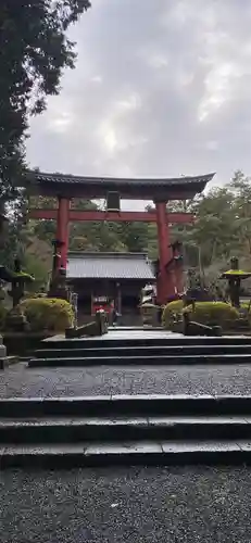 北口本宮冨士浅間神社の鳥居