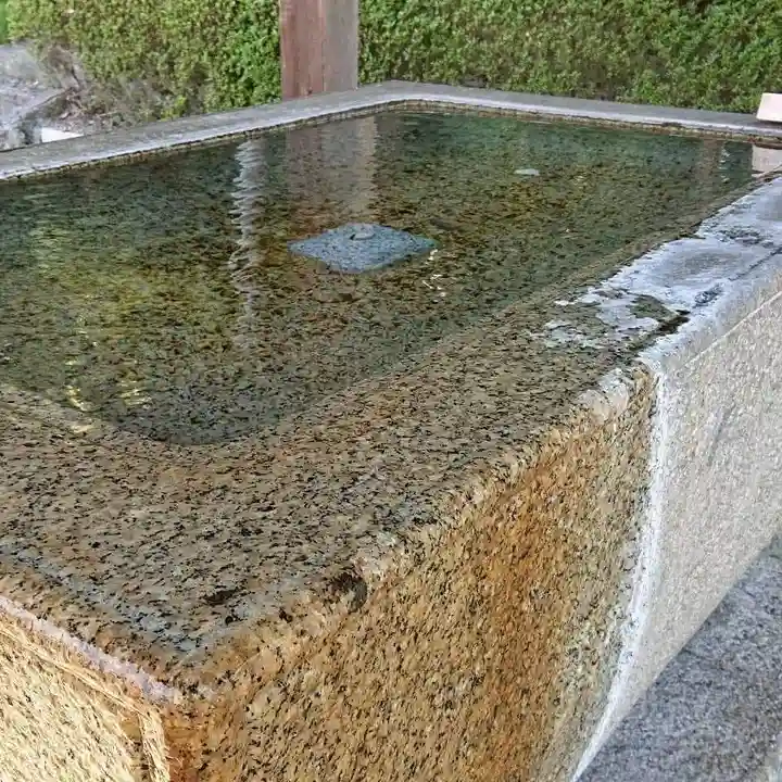 常陸二ノ宮 静神社の手水舎