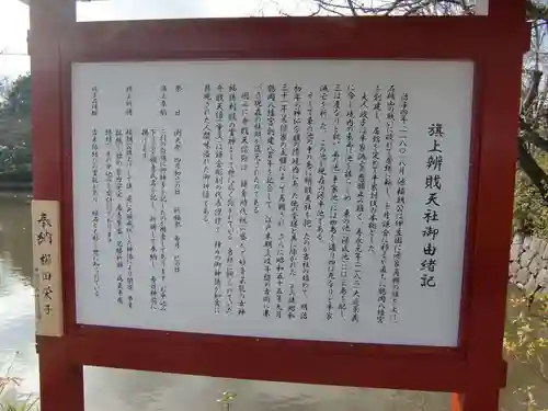 旗上弁財天社の歴史