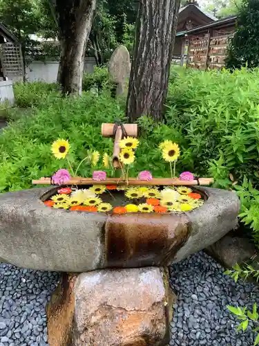 伊和志津神社の手水舎