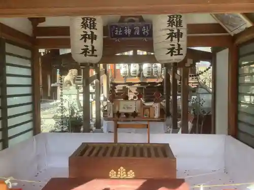 新羅神社の本殿