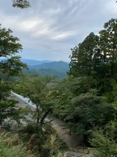 鳳来寺の景色