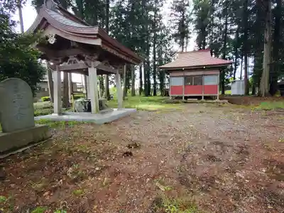 金井神社の手水舎