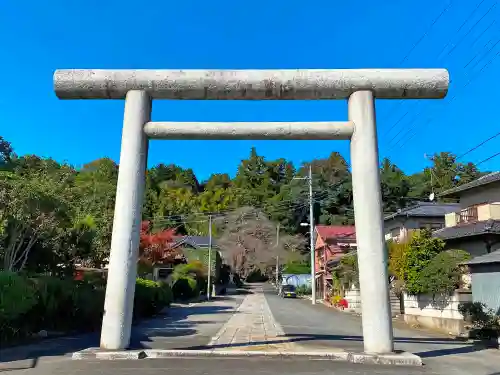 稲田神社の鳥居