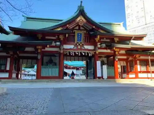 日枝神社の山門