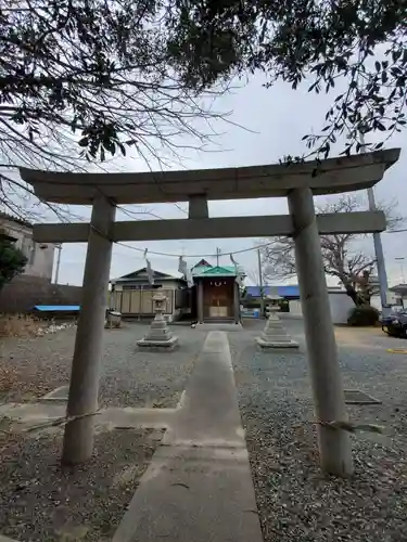 八幡神社の鳥居