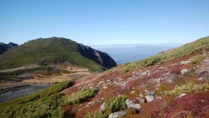 祠(大雪神社奥の院)の景色