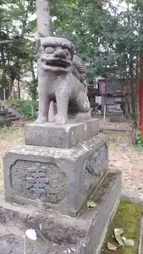 永山神社の狛犬