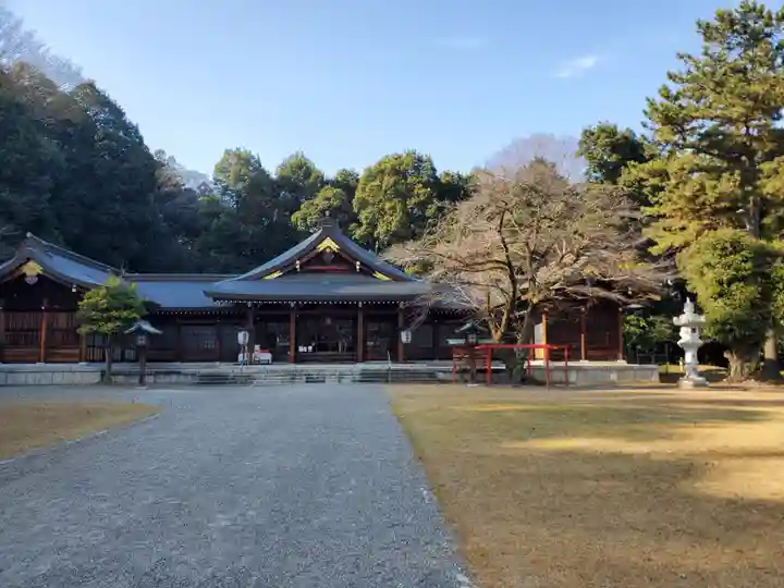 群馬県護国神社の本殿・本堂