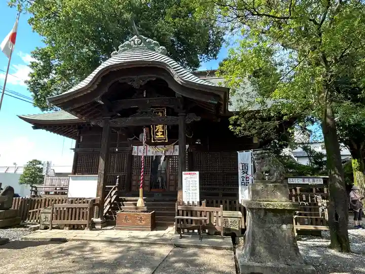 阿邪訶根神社の本殿・本堂