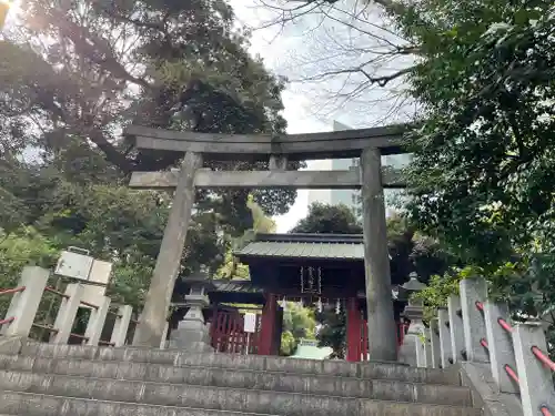 金王八幡宮の鳥居