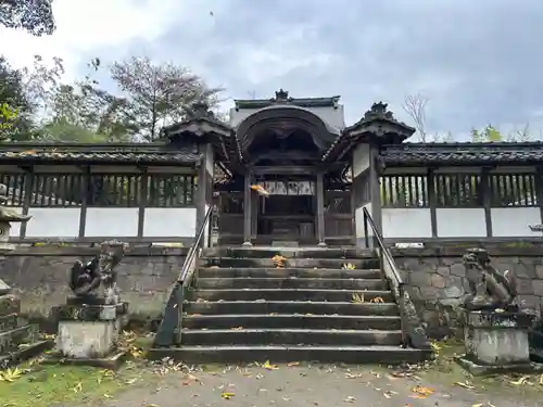 走田神社の本殿・本堂