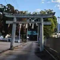 部田神社の鳥居