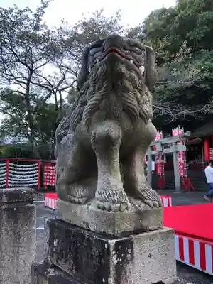 徳島眉山天神社の狛犬