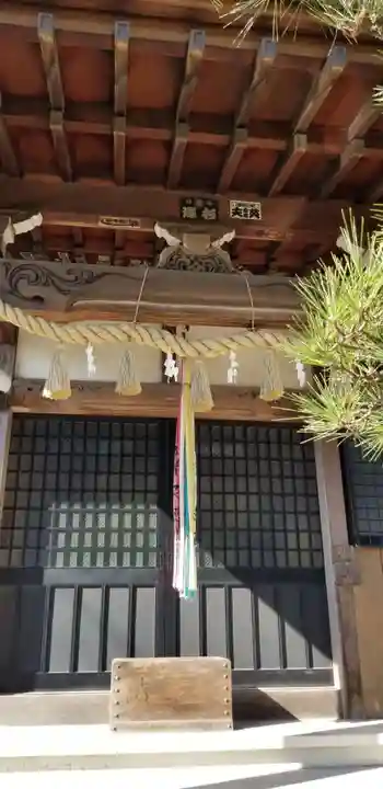 長沼白山神社の本殿・本堂