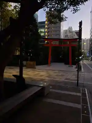 福徳神社（芽吹稲荷）の鳥居