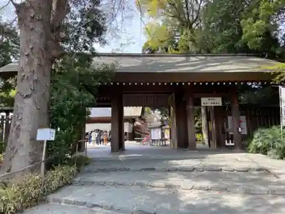 阿佐ヶ谷神明宮の山門・神門