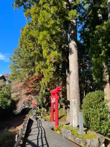 須山浅間神社の鳥居