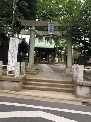 野沢稲荷神社の鳥居