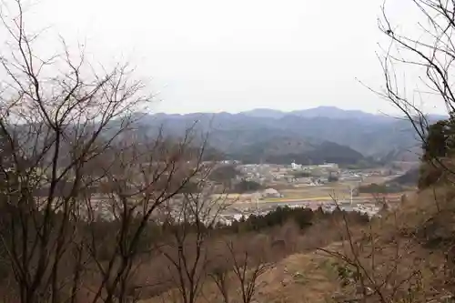 出羽神社の景色