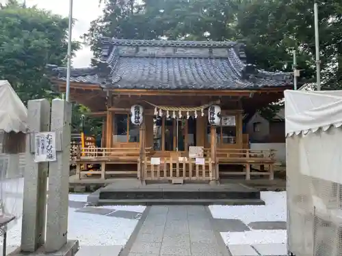 川越熊野神社の本殿・本堂