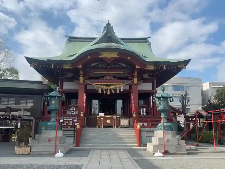 羽田神社の本殿・本堂