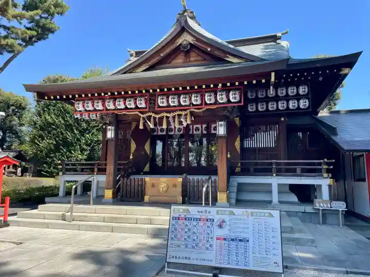 中野沼袋氷川神社の{uncategorized: "未分類", other: "その他", undefined: "問題あり", building: "その他建物", grave: "お墓", sacred_gate: "鳥居", guardian: "狛犬", statue: "像", buddha: "仏像", history: "歴史", nature: "自然", garden: "庭園", animal: "動物", pagoda: "塔", temizu: "手水舎", mountain_gate: "山門・神門", sanctuary: "本殿・本堂", subordinate: "末社・摂社", art: "芸術", scenery: "景色", jizo: "地蔵", ema: "絵馬", goshuin: "御朱印", omikuji: "おみくじ", items: "授与品その他", amulet: "お守り", goshuincho: "御朱印帳", eats: "食事", festival: "お祭り", votive_dance: "神楽", shichigosan: "七五三参", wedding: "結婚式", experience: "体験その他", initially: "初詣", around: "周辺", anti_infection: "感染症対策"}