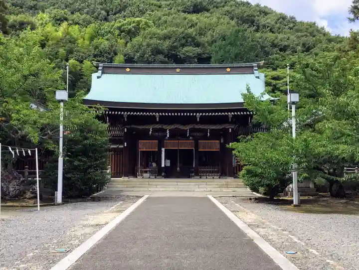 愛媛縣護國神社の本殿・本堂