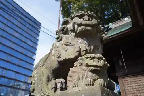 阿邪訶根神社の狛犬