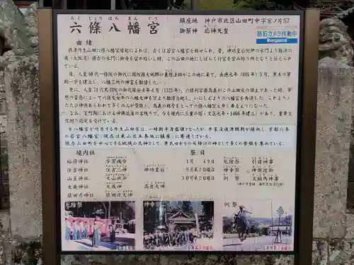 六條八幡宮の歴史