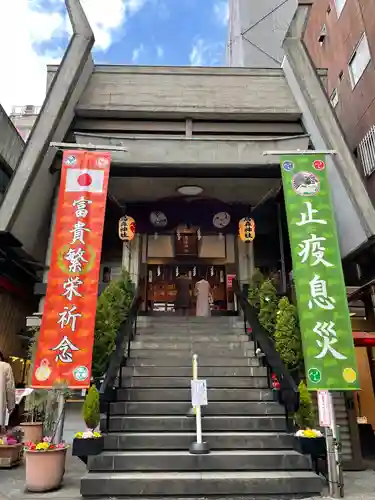 烏森神社の本殿・本堂