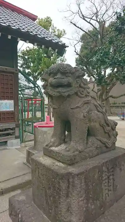 天祖神社の狛犬