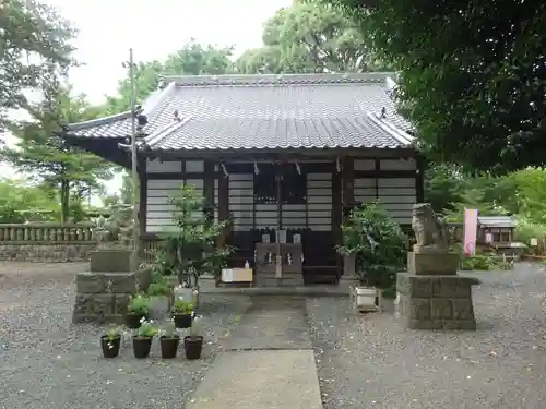 佐野原神社の本殿