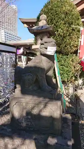 白鬚神社の狛犬