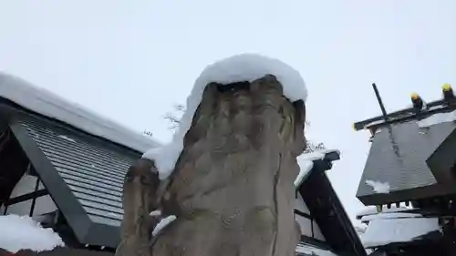 上川神社頓宮の狛犬