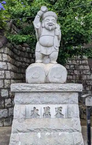 品川神社の像