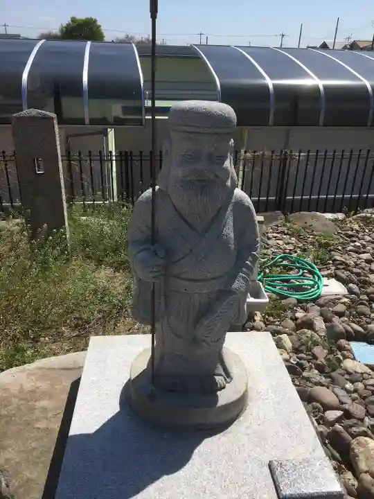 田中島神社の像