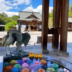 白鷺神社の手水