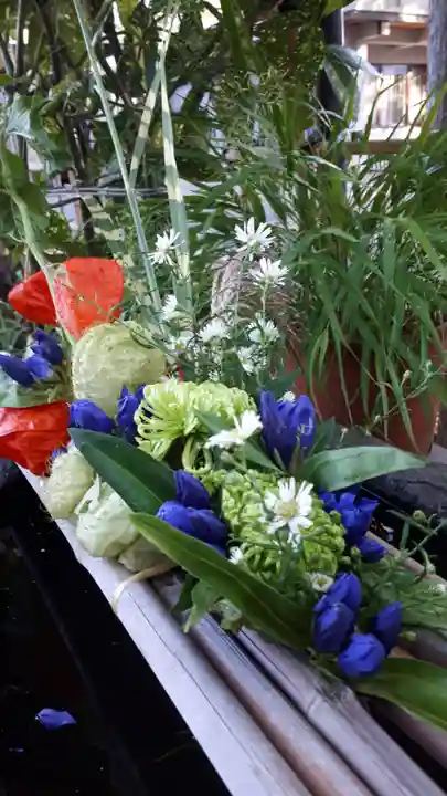 新琴似神社の手水舎