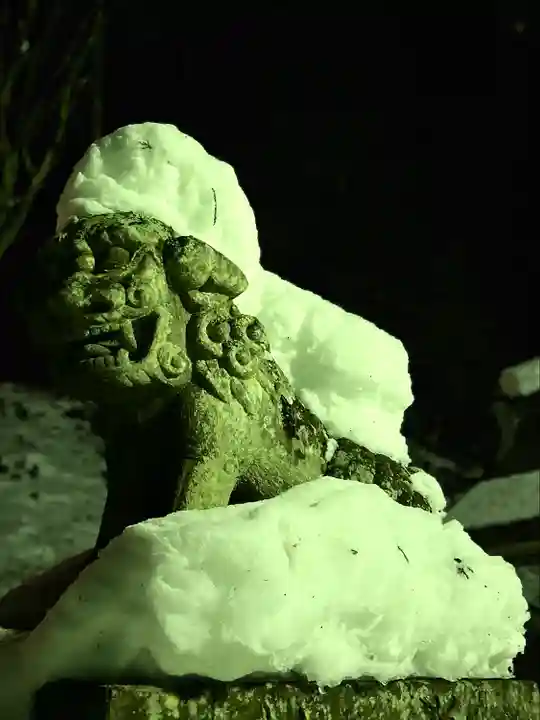 戸隠神社宝光社の狛犬