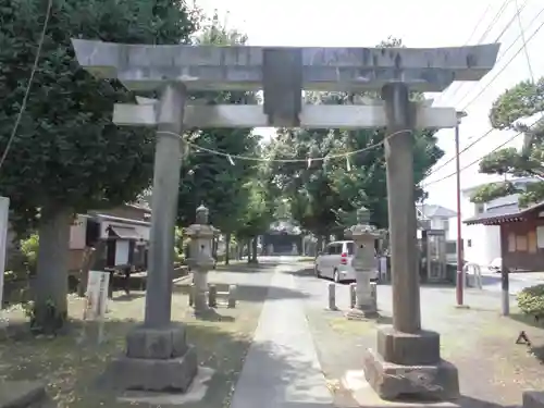 杉山神社の鳥居