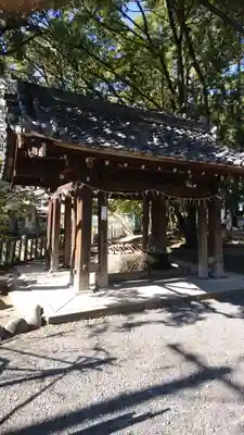 川原神社の手水舎